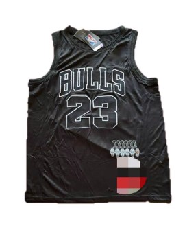 Chicago Bulls Michael Jordan #23 Schwarzes Trikot für Herren – MVP Special Edition