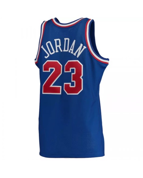Michael Jordan #23 Mitchell & Ness blaues 1993 NBA All-Star Game Hardwood Classics Trikot für Herren
