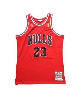 NBA Swingman Trikot Chicago Bulls Jordan #23 Mitchell & Ness für Herren rot 1996/97