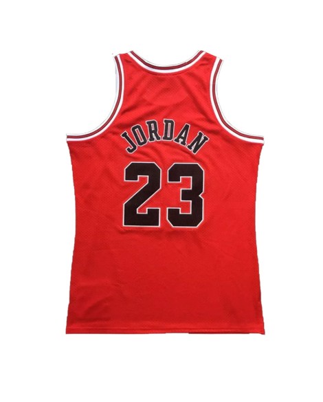 NBA Swingman Trikot Chicago Bulls Jordan #23 Mitchell & Ness für Herren rot 1996/97
