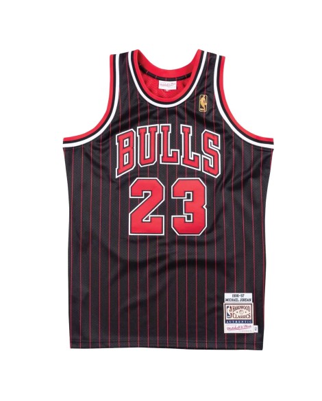 Retro NBA Swingman Trikot Chicago Bulls Michael Jordan #23 Mitchell & Ness schwarz 1996/97