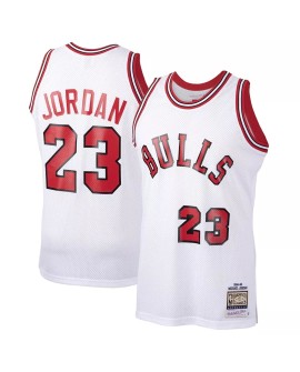 NBA Swingman Trikot Chicago Bulls Jordan #23 Mitchell & Ness für Herren weiß 1984/85