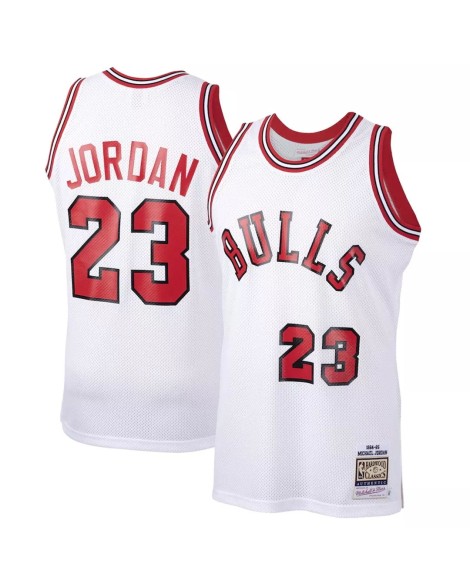 NBA Swingman Trikot Chicago Bulls Jordan #23 Mitchell & Ness für Herren weiß 1984/85
