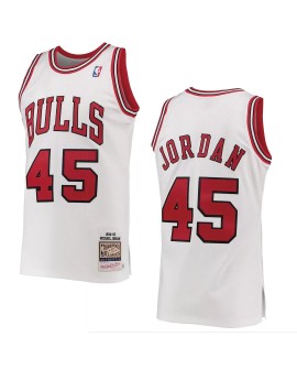 NBA Swingman Trikot Chicago Bulls Jordan #45 Mitchell & Ness für Herren weiß 1994/95
