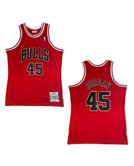 NBA Swingman Jordan #45 Mitchell & Ness Trikot für Herren rot 1994/95