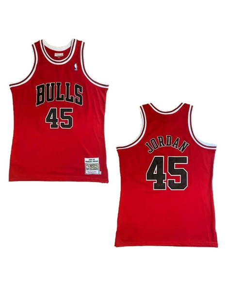NBA Swingman Jordan #45 Mitchell & Ness Trikot für Herren rot 1994/95