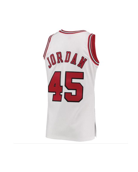 NBA Swingman Trikot Chicago Bulls Jordan #45 Mitchell & Ness für Herren weiß 1994/95