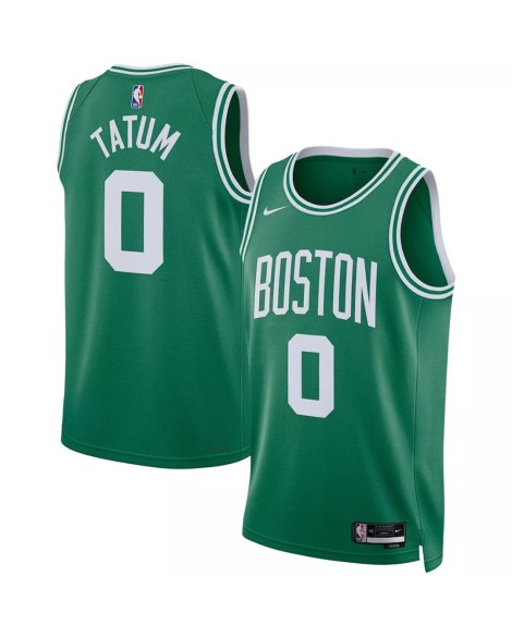 Herren Boston Celtics Nike Kelly Green 2022/23 Jayson Tatum #0 Swingman Trikot – Icon Edition