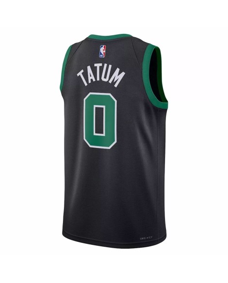 Boston Celtics Jayson Tatum #0 Jordan Brand Schwarzes 2022/23 Statement Edition Swingman-Trikot für Herren