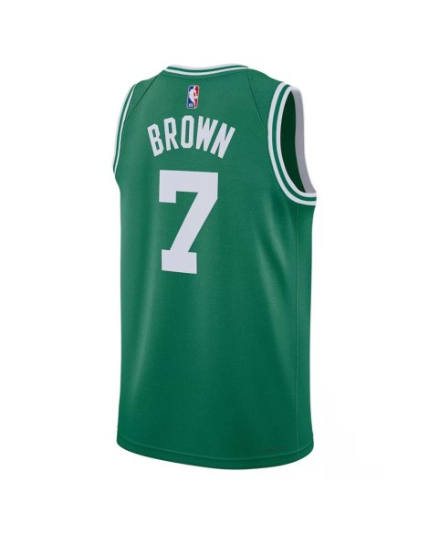 Herren Boston Celtics Jaylen Brown #7 Nike Kelly Green 2022/23 Swingman-Trikot – Icon Edition