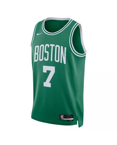 Herren Boston Celtics Jaylen Brown #7 Nike Kelly Green 2022/23 Swingman-Trikot – Icon Edition