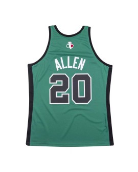 Authentisches Herren-Trikot der Boston Celtics Ray Allen #20 Mitchell & Ness Green 2007–08 Hardwood Classics