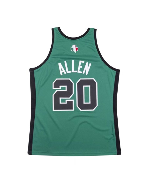Authentisches Herren-Trikot der Boston Celtics Ray Allen #20 Mitchell & Ness Green 2007–08 Hardwood Classics