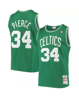 Boston Celtics Trikot Paul Pierce #34 Mitchell & Ness grün 2007/08 Reteo Swingman für Männer