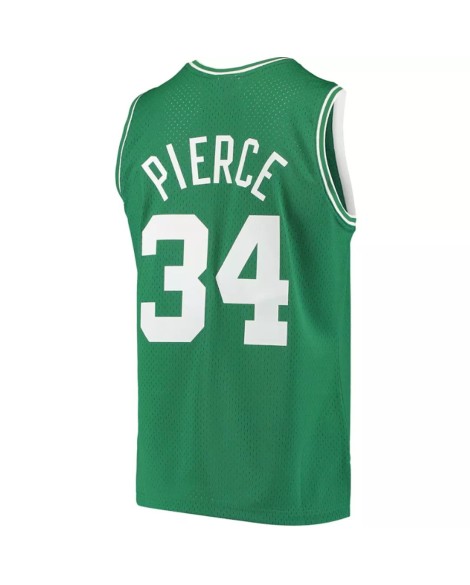 Boston Celtics Trikot Paul Pierce #34 Mitchell & Ness grün 2007/08 Reteo Swingman für Männer