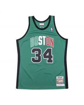 Authentisches Herren-Trikot der Boston Celtics Paul Pierce #34 Mitchell&Ness Green 2007–08 Hardwood Classics