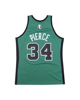 Authentisches Herren-Trikot der Boston Celtics Paul Pierce #34 Mitchell&Ness Green 2007–08 Hardwood Classics