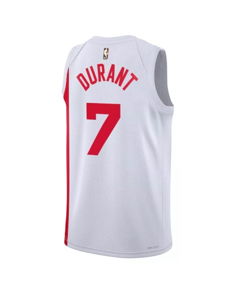 Herren 2022/23 Weißes Brooklyn Nets Kevin Durant #7 Swingman-Trikot – Classic Edition