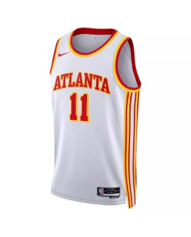 Atlanta Hawks Trae Young #11 Nike Weißes Swingman-Trikot 2022/23 für Herren – Association Edition