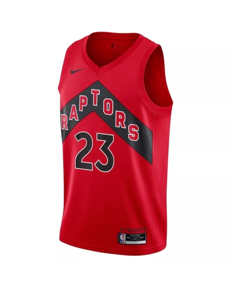 Toronto Raptors Fred Vanvleet 2022 Swingman No. 23 Trikot für Herren.