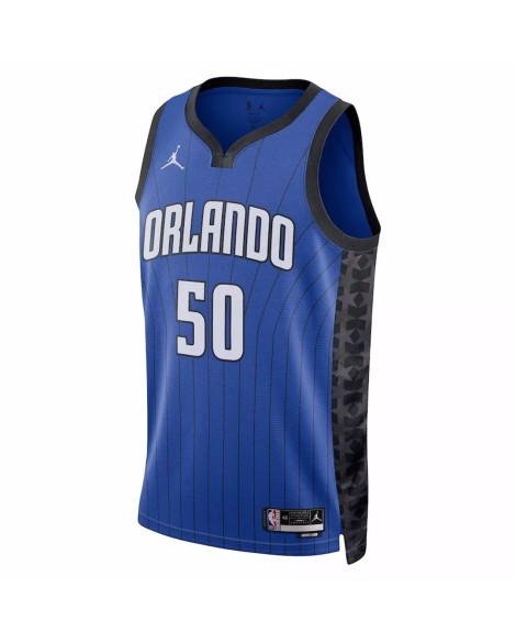 Orlando Magic Cole Anthony No. 50 Jordan Brand Herren Blau 2022/23 Swingman Jersey mit Disclaimer Edition