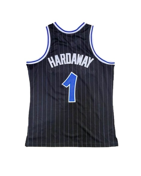 Mitchell&Ness Orlando Magic Hardaway Herren NBA Swingman No.1 Schwarzes Shirt 1994/95