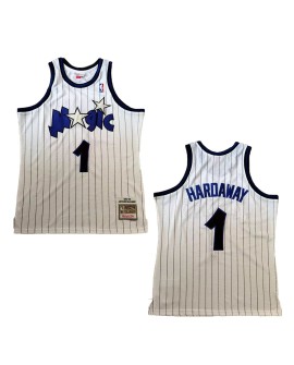 Mitchell&Ness Orlando Magic Hardaway Herren NBA Swingman No.1 Shirt Weiß 1993/94