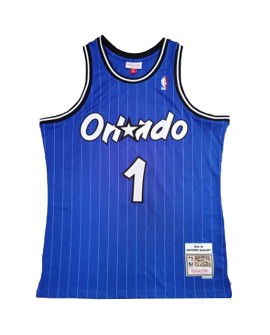 Mitchell&Ness Orlando Magic Hardaway Herren NBA Swingman No.1 Shirt Blau 1994/95
