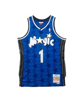 Mitchell&Ness Orlando Magic McGrady Herren NBA Swingman No.1 Shirt Blau 2000/01