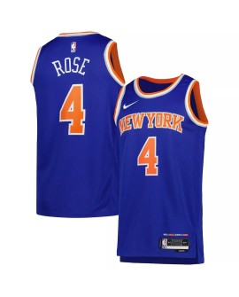 Swingman New York Niks Derrick Pink No. 4 Blue 2022/23 Herren Shirt mit Icon Edition