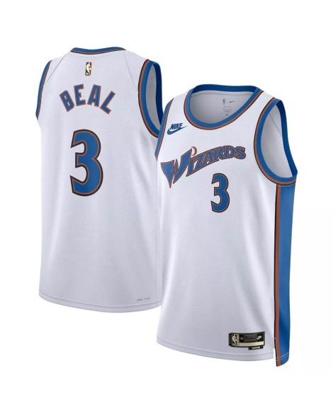 Swingman Washington Wizards Bradley Beal 2022/23 Herren Weiß No. 3 Shirt mit Classic Edition