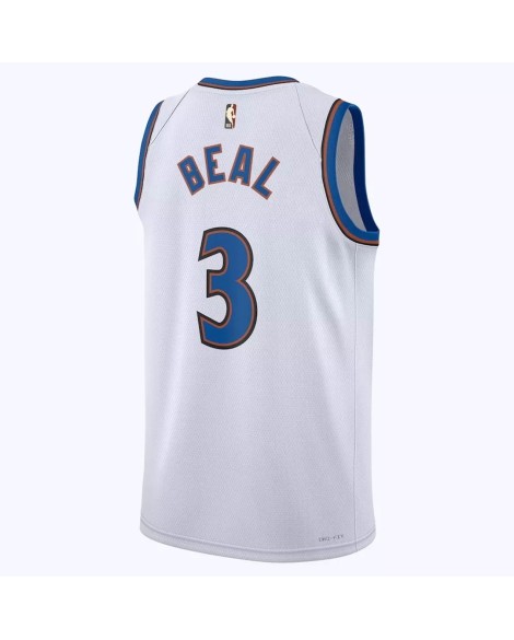 Swingman Washington Wizards Bradley Beal 2022/23 Herren Weiß No. 3 Shirt mit Classic Edition