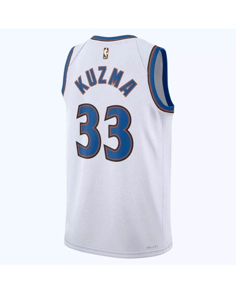 Herren Nike Swingman Washington Wizards Kyle Kuzma Weiß 2022/23 Classic Edition