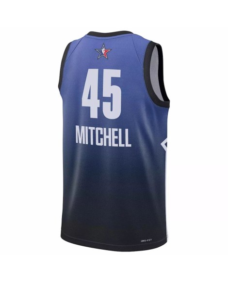 Donovan Mitchell #45 Jordan Brand Blue 2023 NBA All-Star Game Swingman Herren-Swingman-Trikot