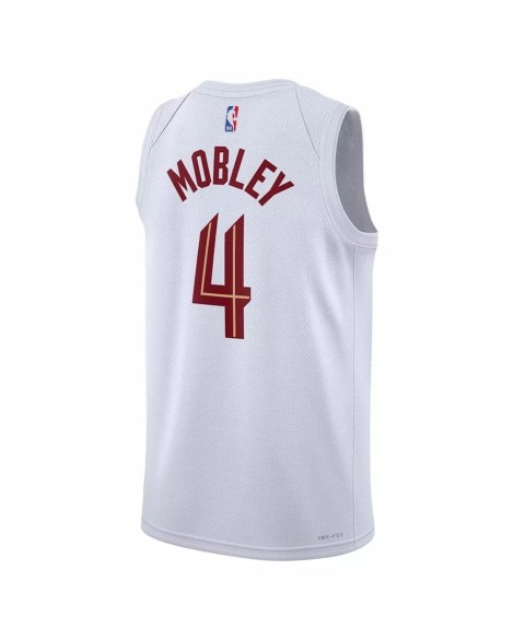 2022/23 Herren Cleveland Cavaliers Evan Mobley #4 Nike Weißes Swingman-Trikot – Association Edition