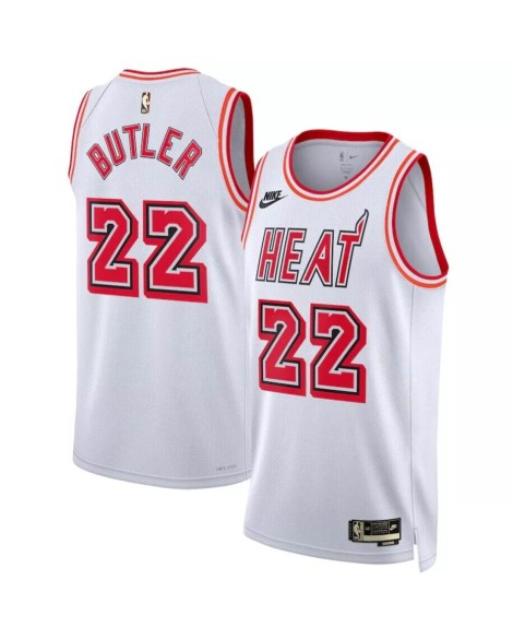 Jimmy Butler Miami Heat No. 22 Weiß 22/23 Herren Swingman Shirt mit Classic Edition