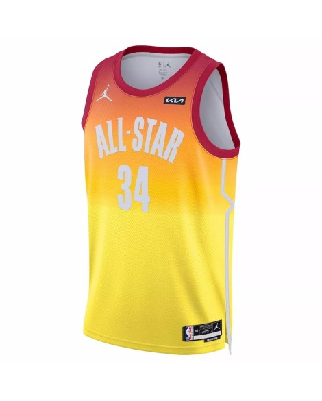 Herren Giannis Antetokounmpo Jordan Brand Orange 2023 NBA All Star Game Swingman Trikot