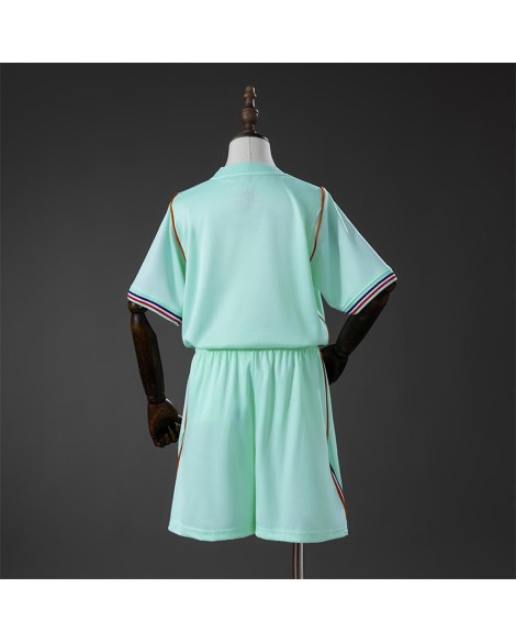 Frankreich Auswärtstrikot-Set 2026 (Kurzarmtrikot + Shorts) - Kind